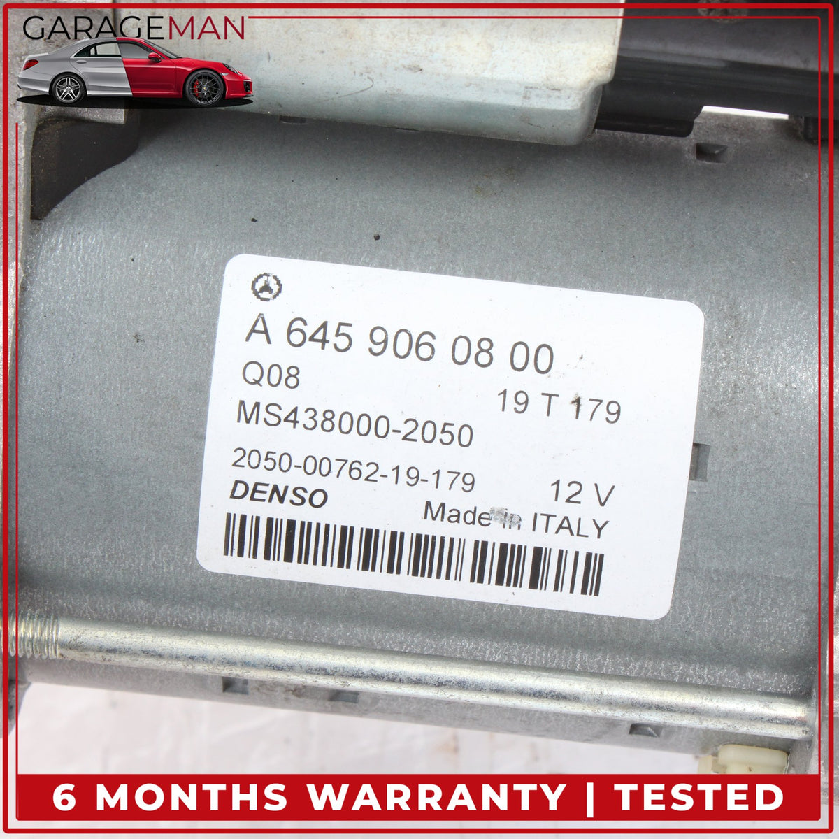 2014-2020 Mercedes X156 GLA250 Engine Starter Motor Denso 6459060800 OEM