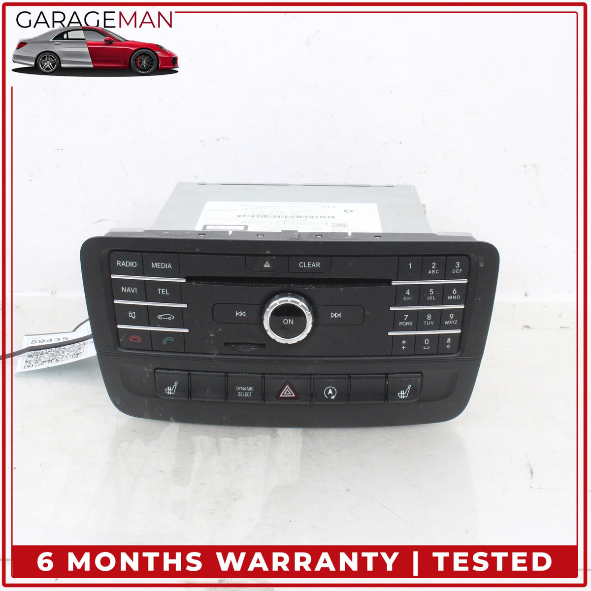 2014-2020 Mercedes X156 GLA250 Command Head Unit Navigation Radio 2469001517 OEM