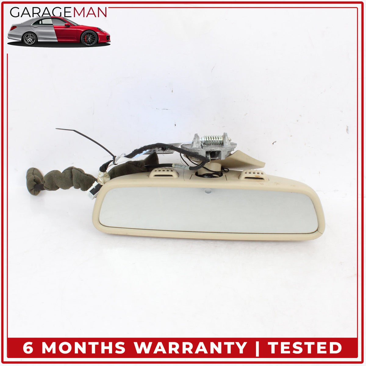 2010-2016 Mercedes W218 CLS63 AMG E250 Interior Rear View Mirror 2048104217 OEM