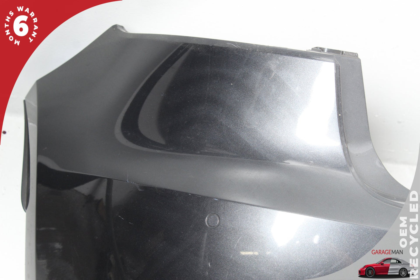 2015-2018 Porsche Macan 95B SUV Rear Bumper Cover 95B807417G Volcano Grey Metallic OEM