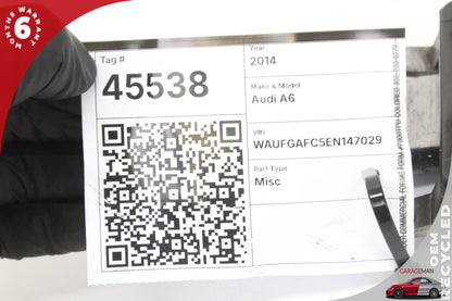 2012-2018 Audi A6 Rear Left Lane Assist Blind Spot Radar Sensor 4G0907568D OEM