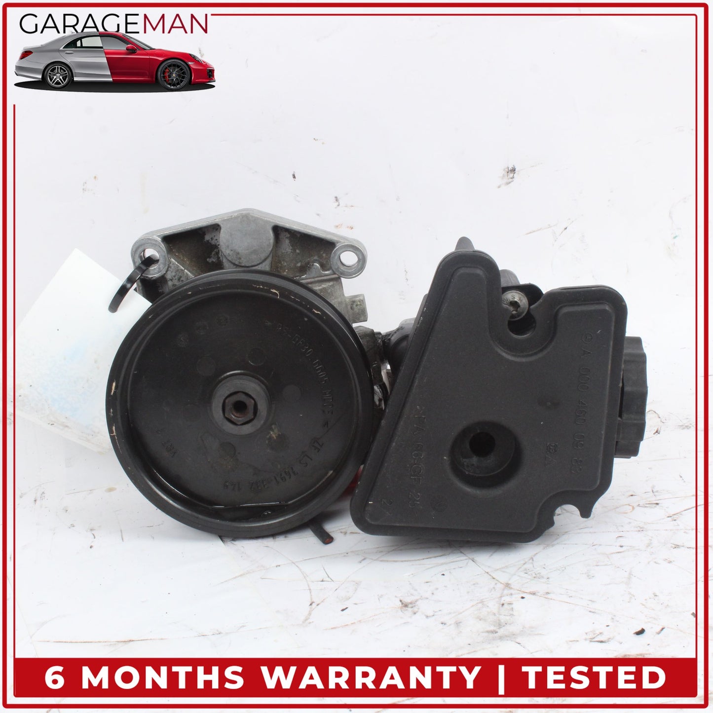 2006-2012 Mercedes-Benz E350 W211 RWD Power Steering Pump Reservoir Tank 0004600983 OEM