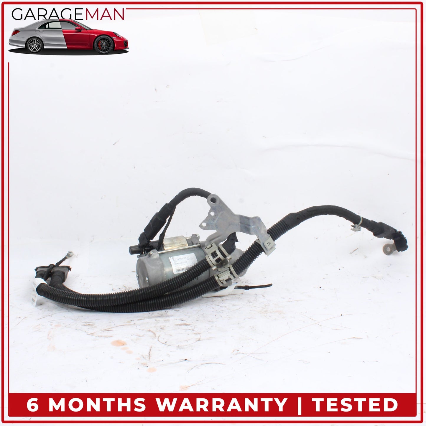2015-2020 Mercedes W205 C300 Engine Starter Motor w/ Battery Cable Harness OEM