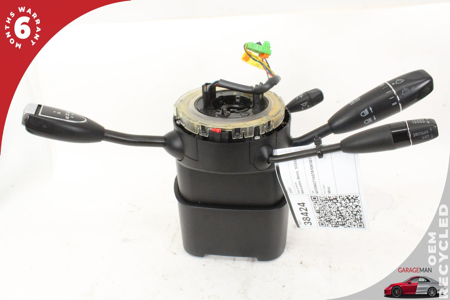 2007-2014 Mercedes W221 S550 Steering Column Combination Switch 2215403362 OEM
