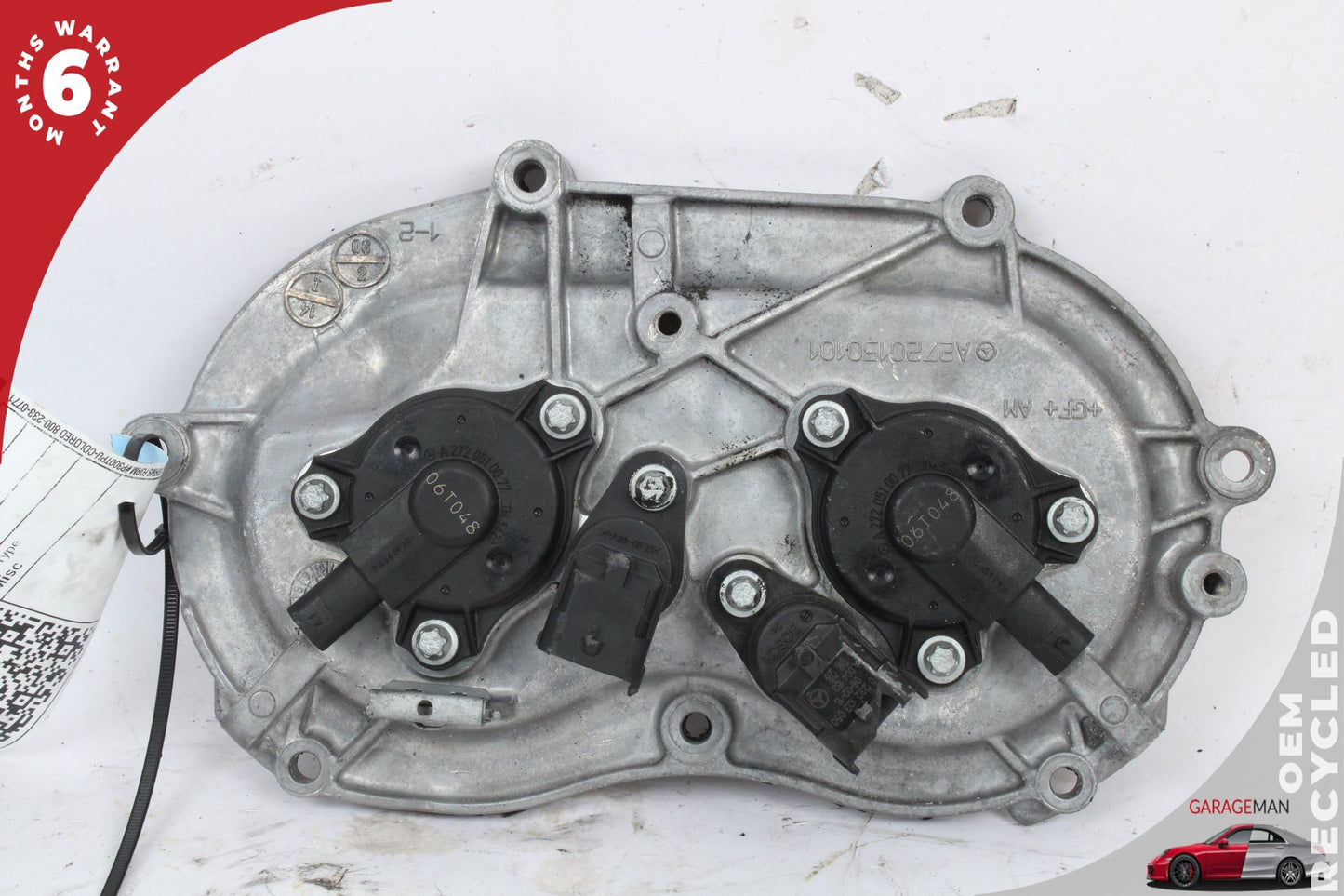 2005-2013 Mercedes W221 S550 Right Side Engine Timing Chain Cover Plate OEM