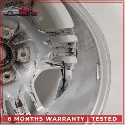 2010-2016 Porsche Panamera 970 9JX19 ET61 Front Wheel Rim Silver 97036215801 OEM