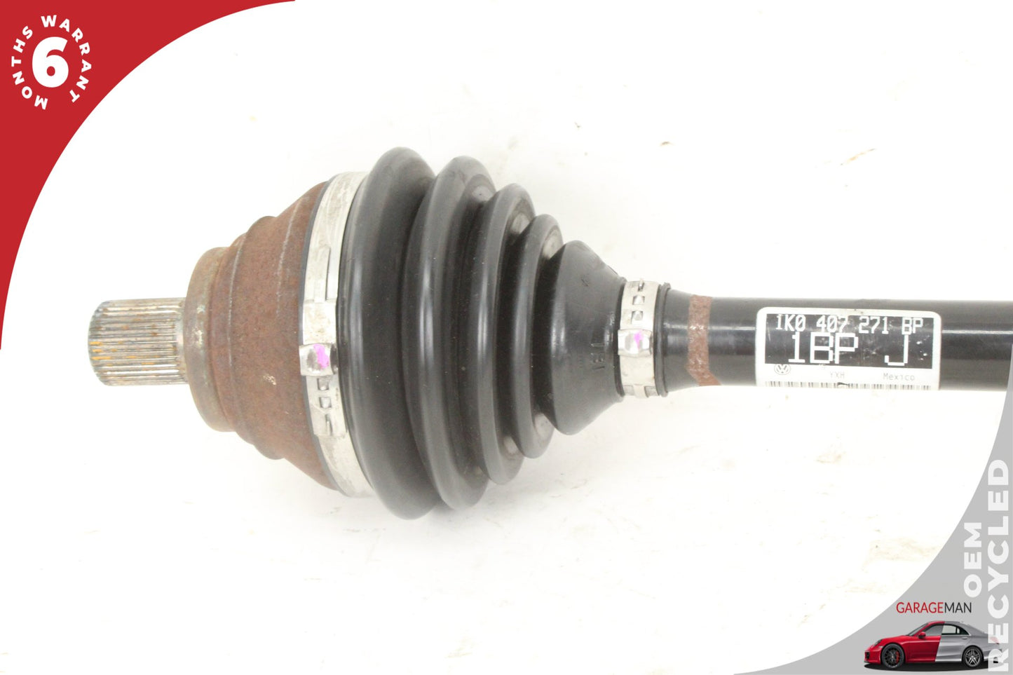 2005-2019 Volkswagen Golf SportWagen Front Left Drive Axle Shaft 1K0407271BP OEM
