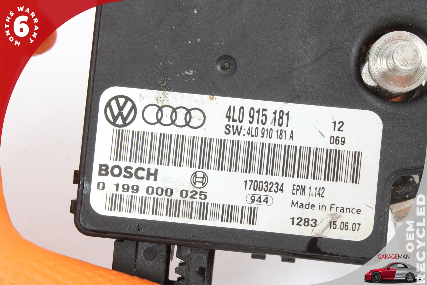 2007-2009 Audi Q7 Electric Power Supply Control Module 4L0915181 OEM
