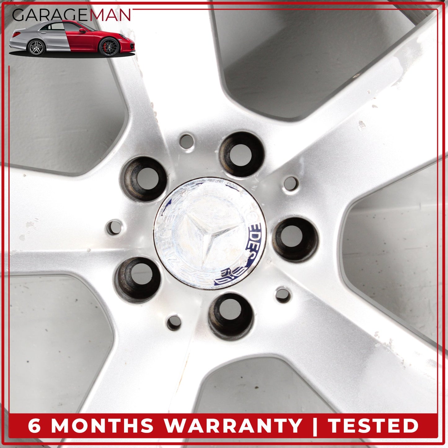 2010-2013 Mercedes W212 E350 E400 Front Wheel Rim 8.5JX18H2 ET48 2124011302 OEM
