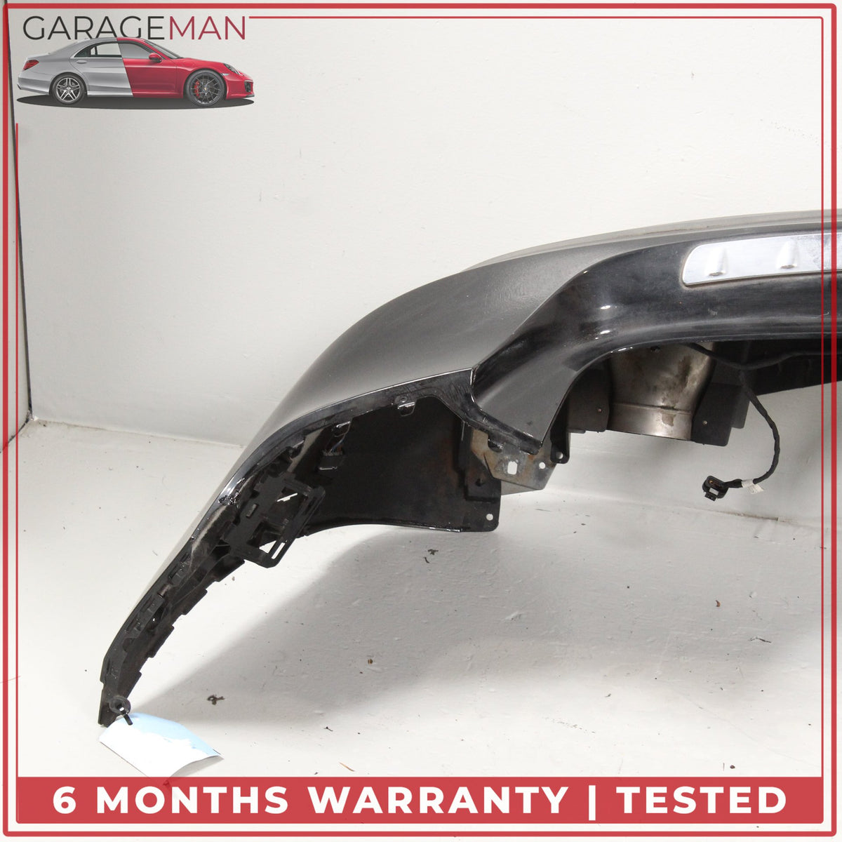 2015-2017 Mercedes-Benz GLA250 X156 Rear Bumper Cover Black 1568802540 OEM