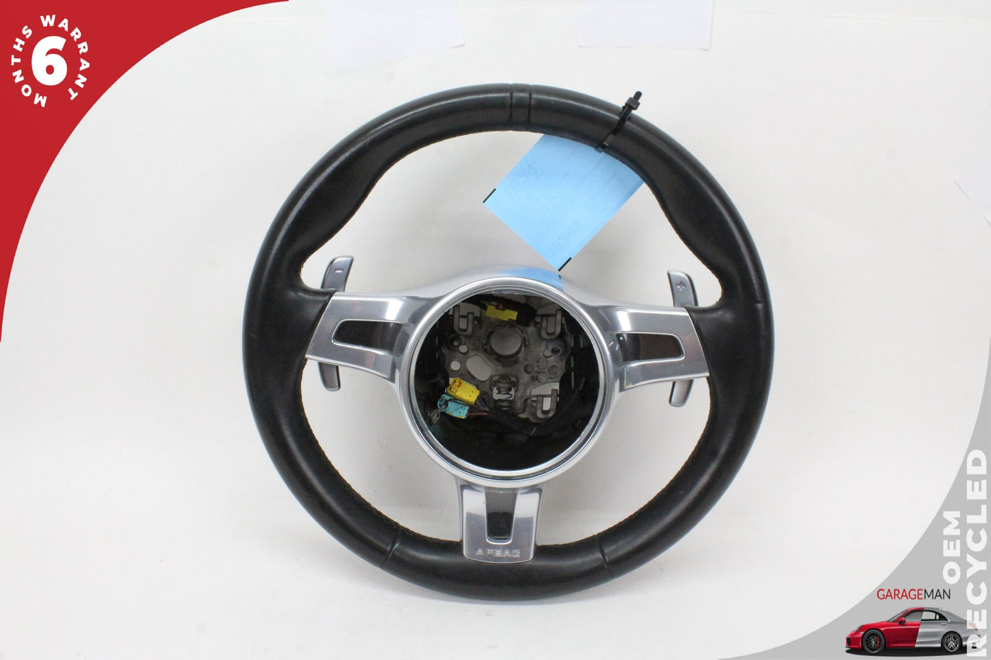 11-18 Porsche Cayenne 92A SUV Steering Wheel w/ Paddle Shifters 7PP419091AE