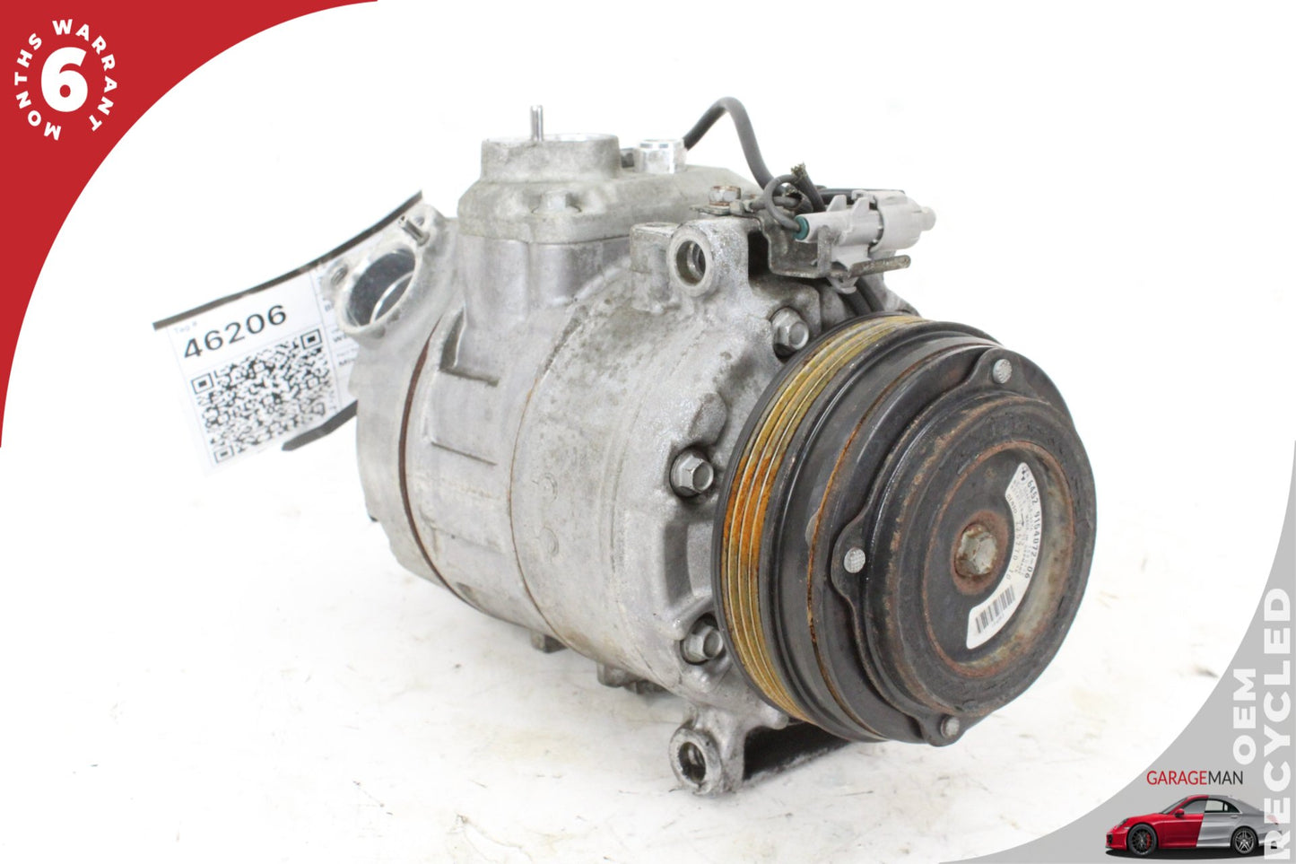 2011-2016 BMW 550i F10 AC A/C Air Conditioning Compressor 9154072