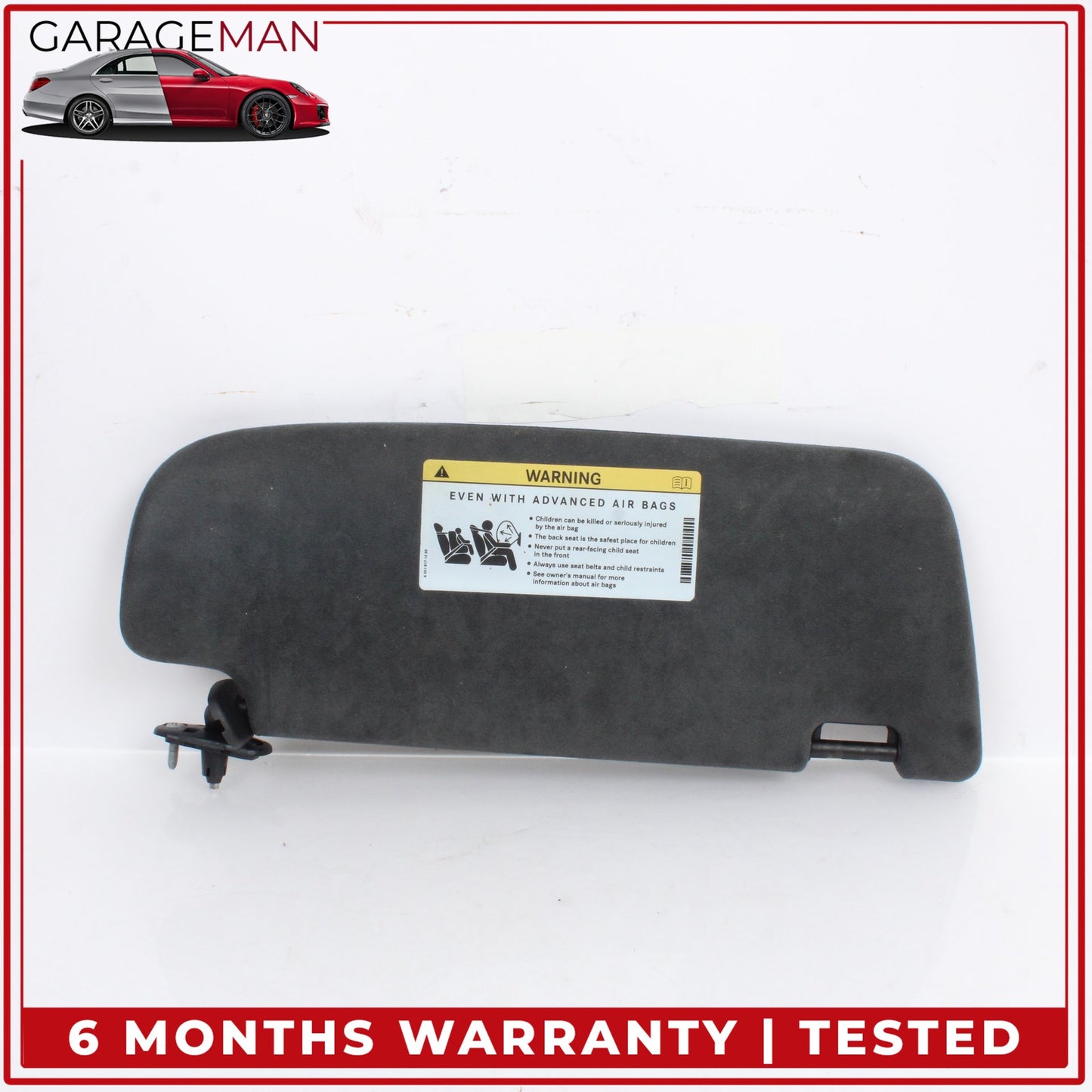 2007-2014 Mercedes-Benz CL550 W216 Coupe Right & Left Side Sun Visor Shade Sunvisor Set 2218101310 OEM