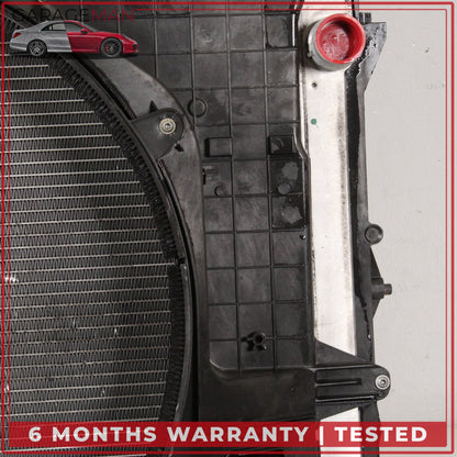 2010-2012 Range Rover L322 Engine Cooling Radiator AC A/C Condenser Assy OEM