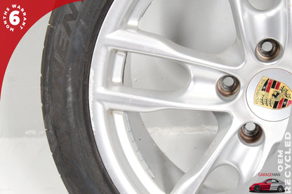 2013-2016 Porsche Boxster 981 Wheel Rim w/ Tire 9.5JX19H2 ET45 98136214302 OEM