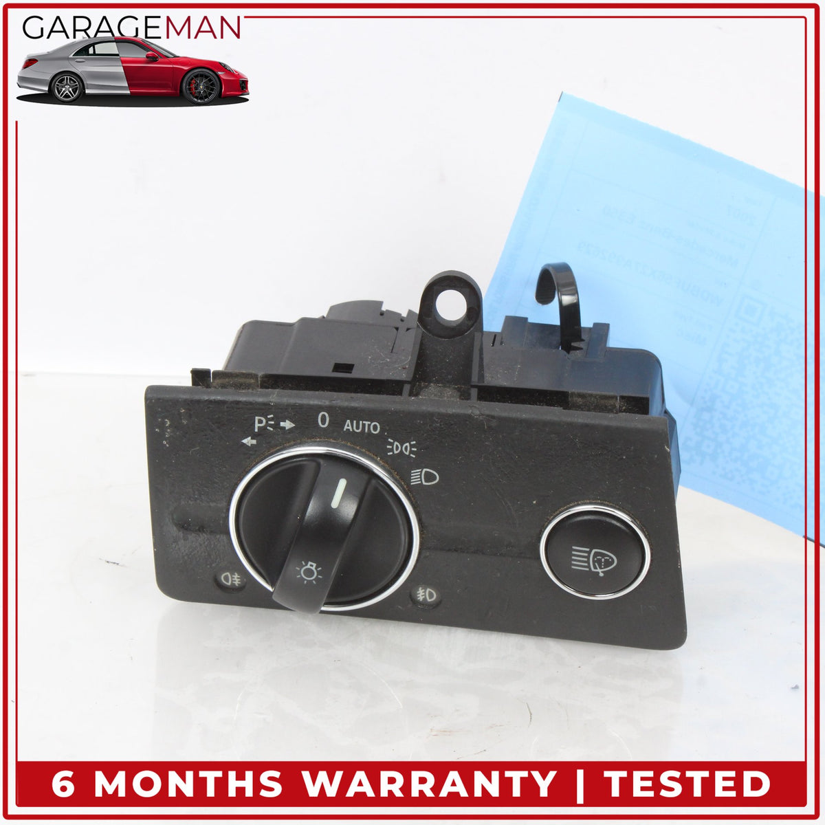 2003-2009 Mercedes W211 E350 Front Left Headlight Control Switch 2115450104 OEM