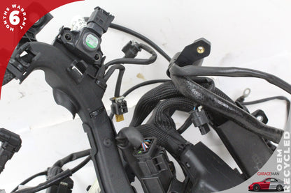 2006-2009 Mercedes W211 E350 Engine Wire Harness Assembly w/ Ignition Coil OEM