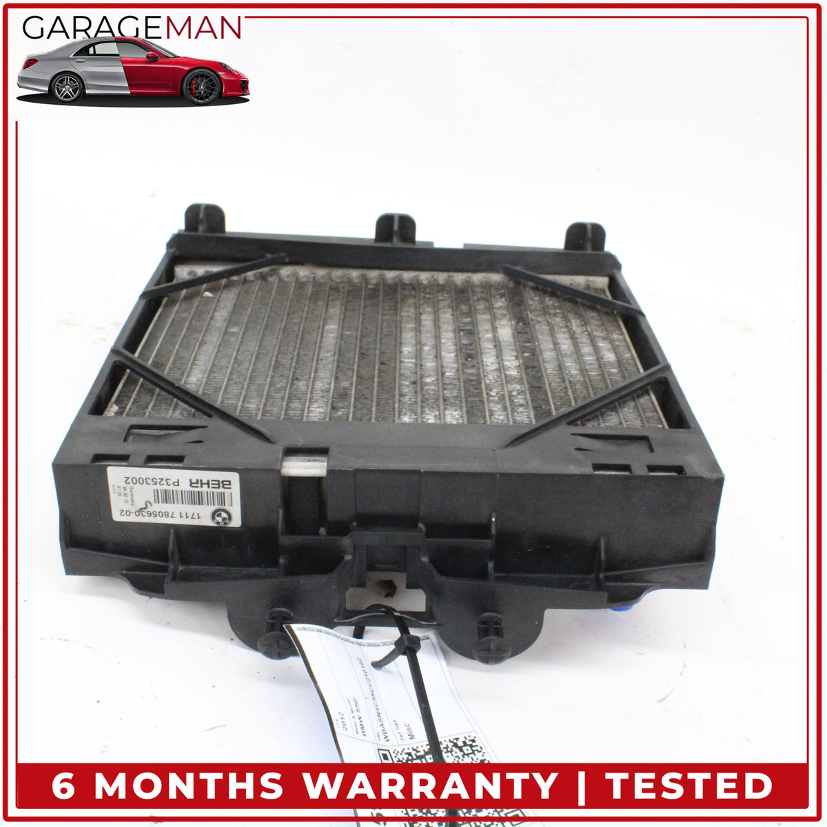 2011-2019 BMW 550i 650i Front Left Oil Auxiliary Radiator Cooler 7805630 OEM