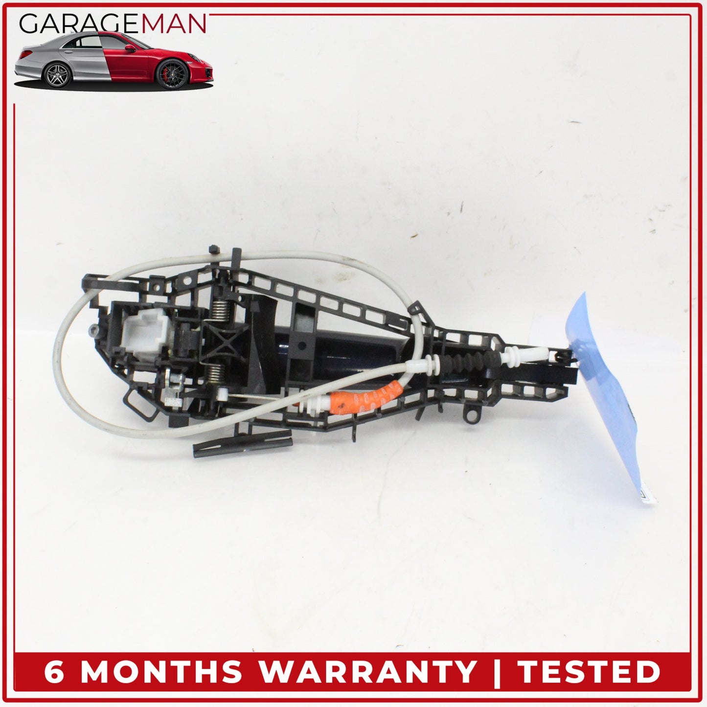 2014-2020 BMW 430i F36 Rear Left Driver Side Exterior Door Handle Blue OEM