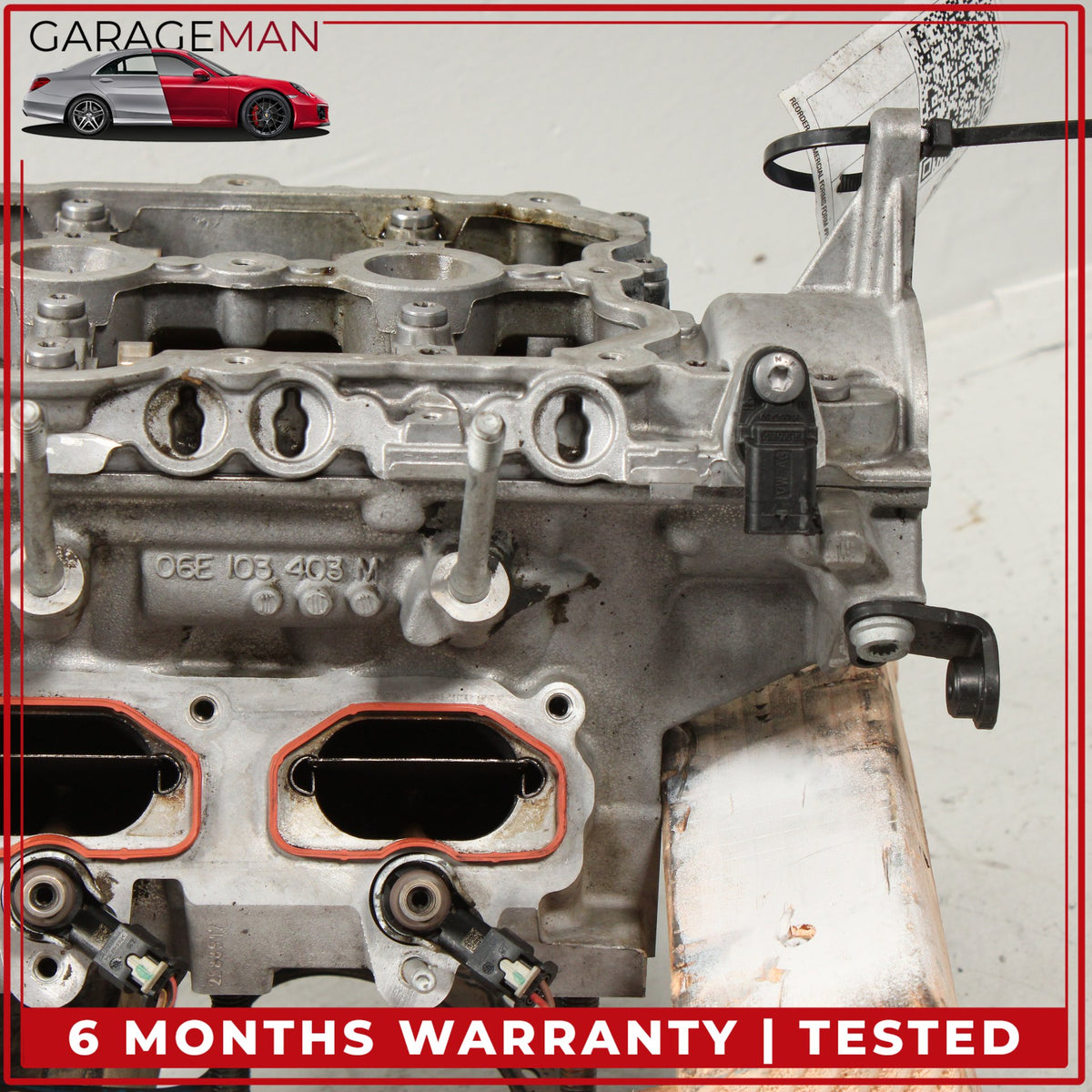 2010-2018 Audi A6 A7 Q5 VW Touareg 3.0L Left Side Cylinder Head 06E103403M OEM