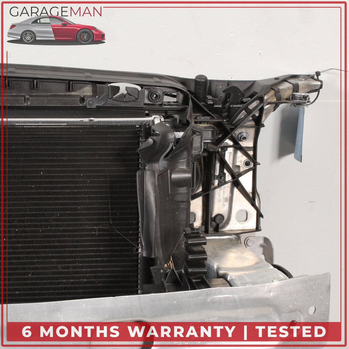 2017-2024 Audi A4 Front Cooling Radiator Core Support Fan Blade Assembly OEM