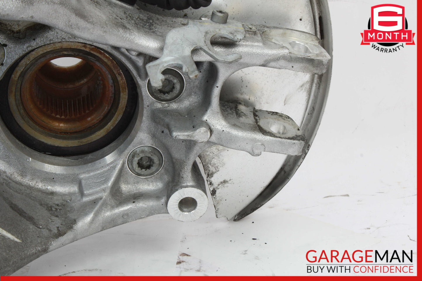 2009-2018 Audi A6 Rear Left Side Spindle Knuckle Wheel Hub 8K0505431AR OEM