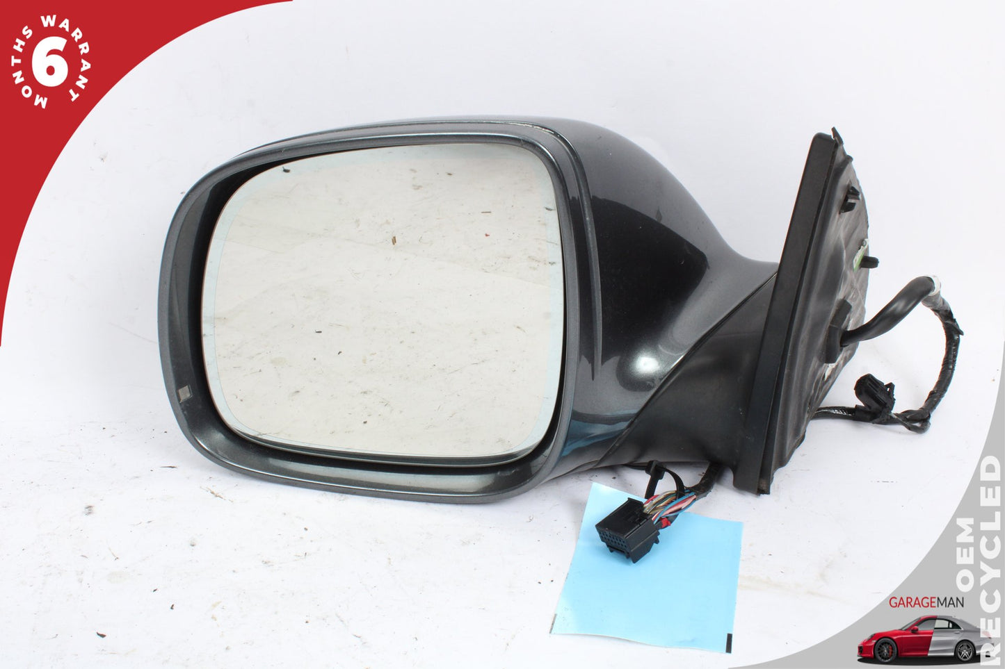 2007-2009 Audi Q7 Front Left Driver Side Door Rear View Mirror 4L1857409E OEM