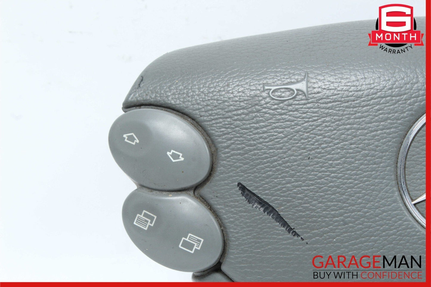 03-12 Mercedes W209 CLK350 E350 SL500 Steering Wheel Airbag Air Bag Gray OEM