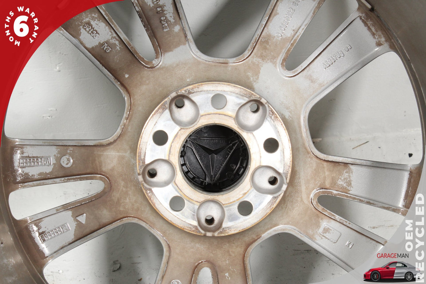 2015-2023 Mercedes W205 C300 C350e 8.5 x 18 18" Rear Wheel Rim 2054012902 OEM