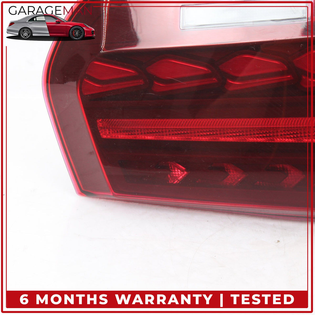 2012-2015 BMW 328i F30 Rear Left Driver Side Inner Tail Light Lamp 7259915 OEM