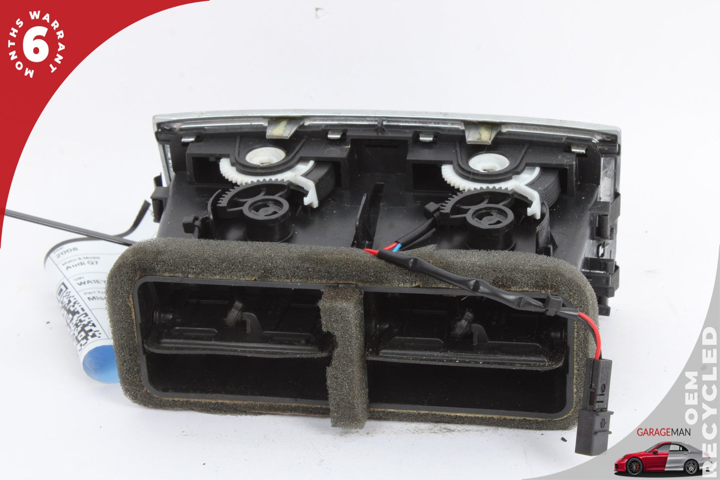 2007-2015 Audi Q7 Rear Center Console A/C Air Vent Trim 4L0819203 OEM