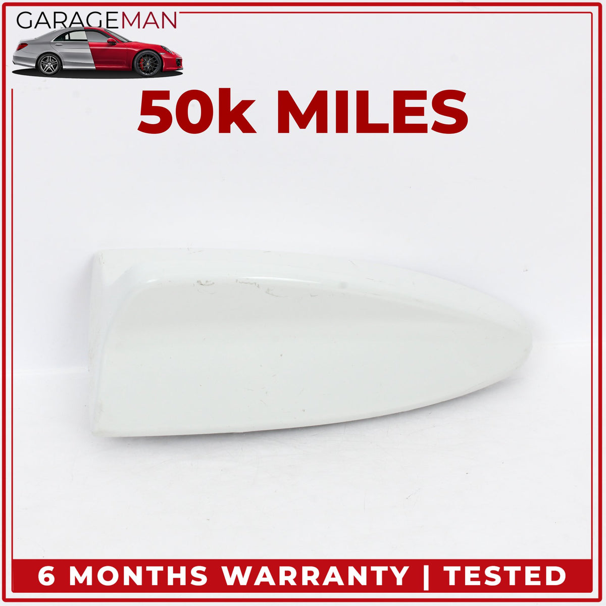 2002-2013 BMW 335i E90 Sedan Roof Shark Fin Antenna White 694100606 OEM