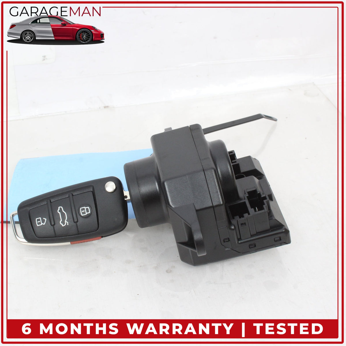 2007-2015 Audi Q7 A6 S6 Ignition Switch Module w/ Key Fob 4F0909135L OEM