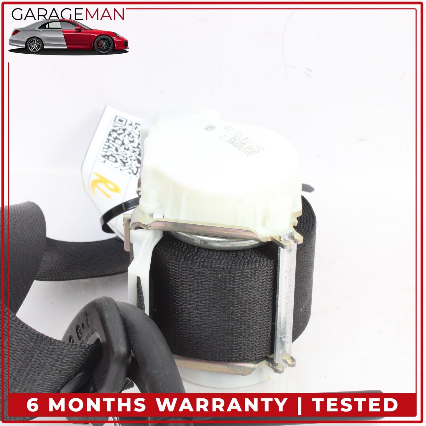 2014-2021 BMW i3 I01 Rear Left Driver Side Seat Belt Retractor Black 7304151 OEM