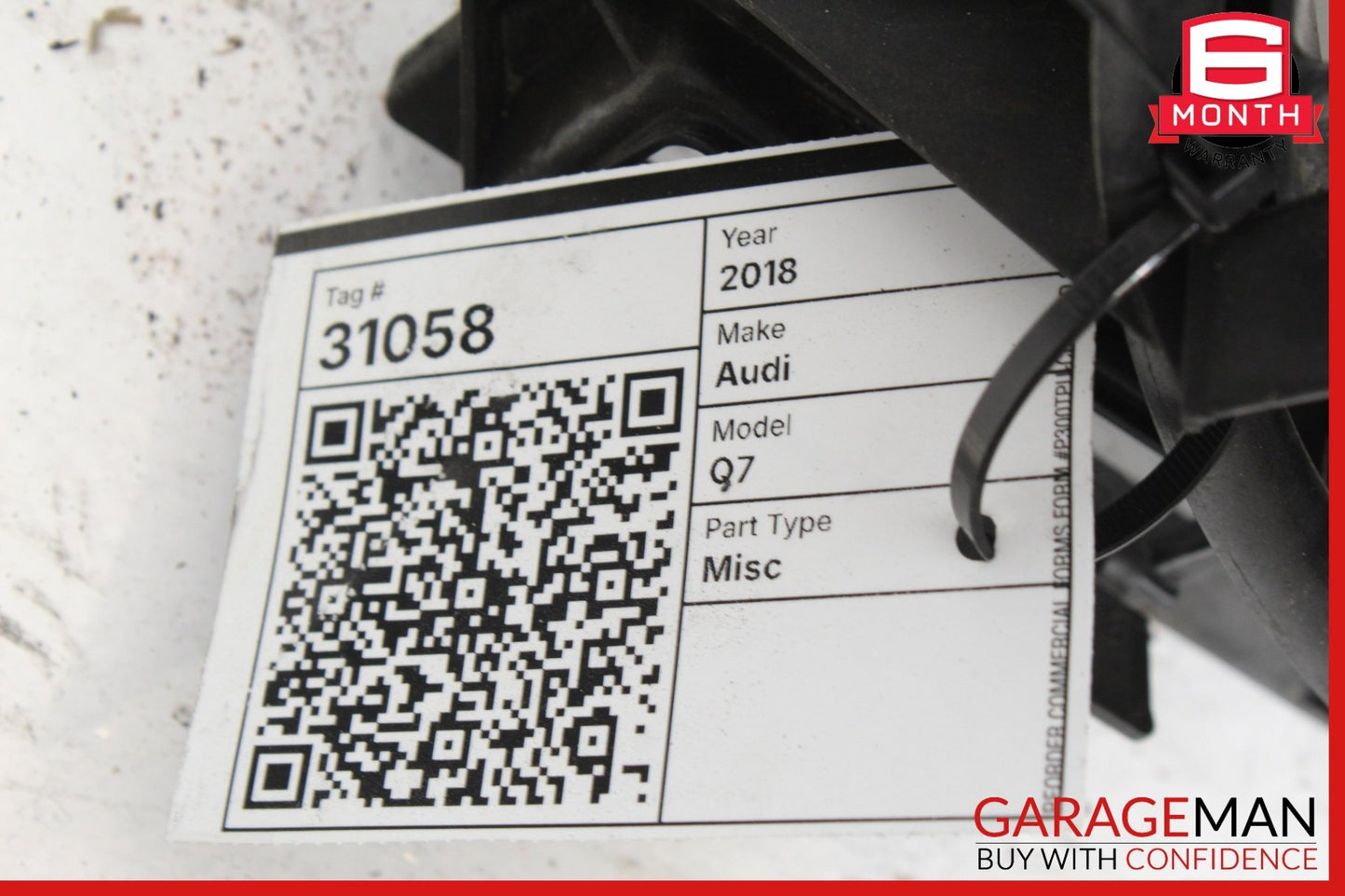 2017-2025 Audi Q7 SUV Engine Radiator Electric Cooling Dual Fan 8W0959455P OEM