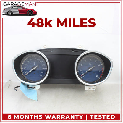 2017-2024 Maserati Ghibli M157 Speedometer Instrument Cluster 670109018 OEM