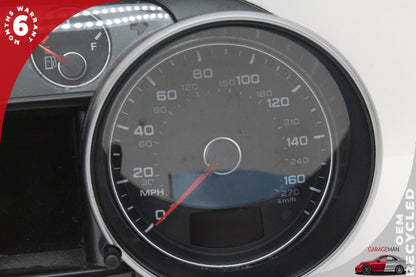 2013-2015 Audi TT 8J Convertible Speedometer Instrument Cluster 8J0920990 OEM