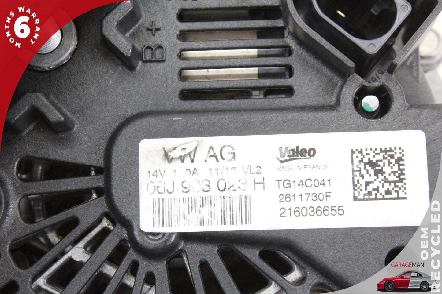 2015-2018 Audi A3 S3 TT Quattro Alternator Generator 14V 140A 06J903023H OEM