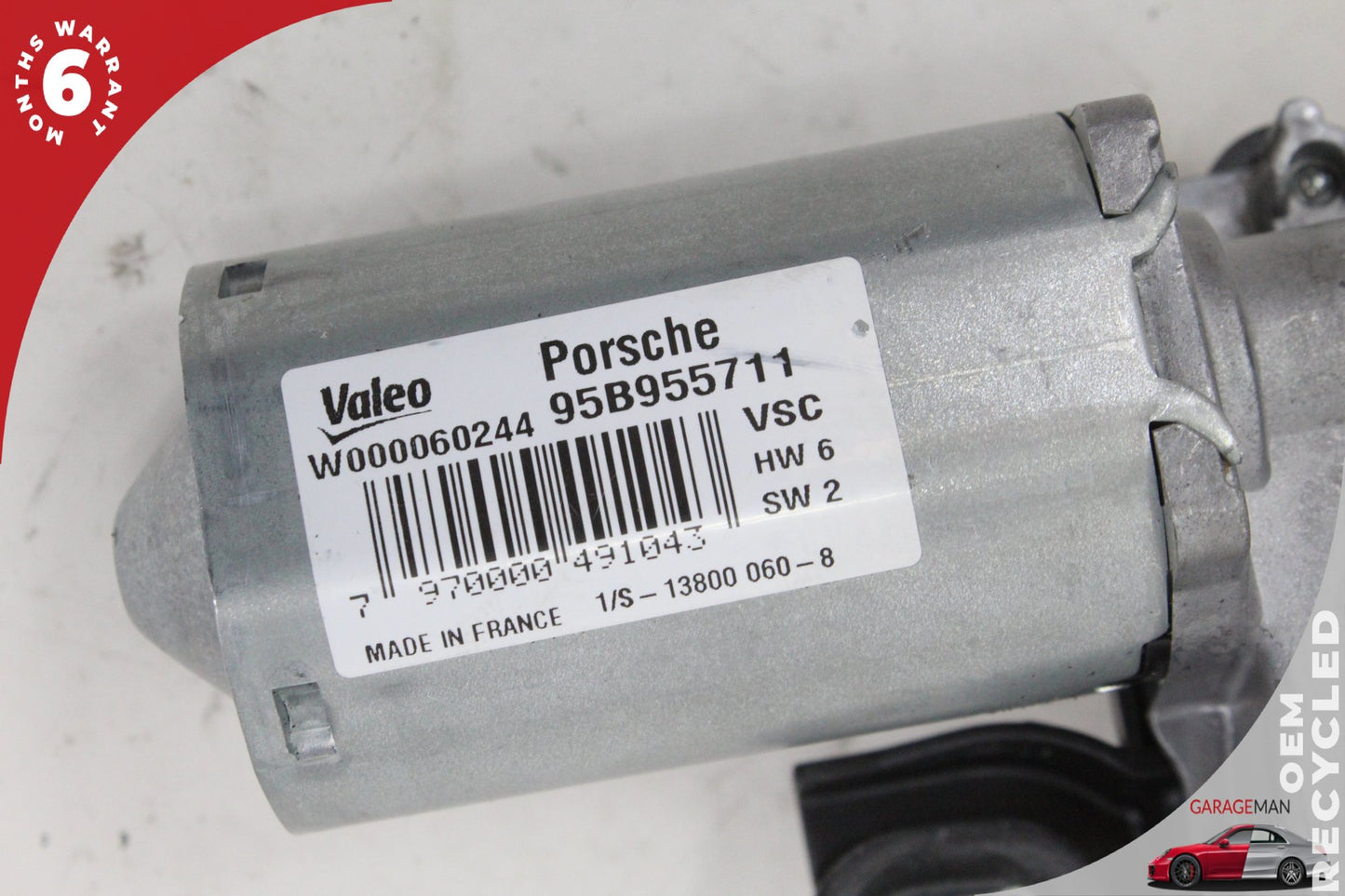 2015-2024 Porsche Macan 95B Rear Glass Windshield Wiper Motor 95B955711 OEM