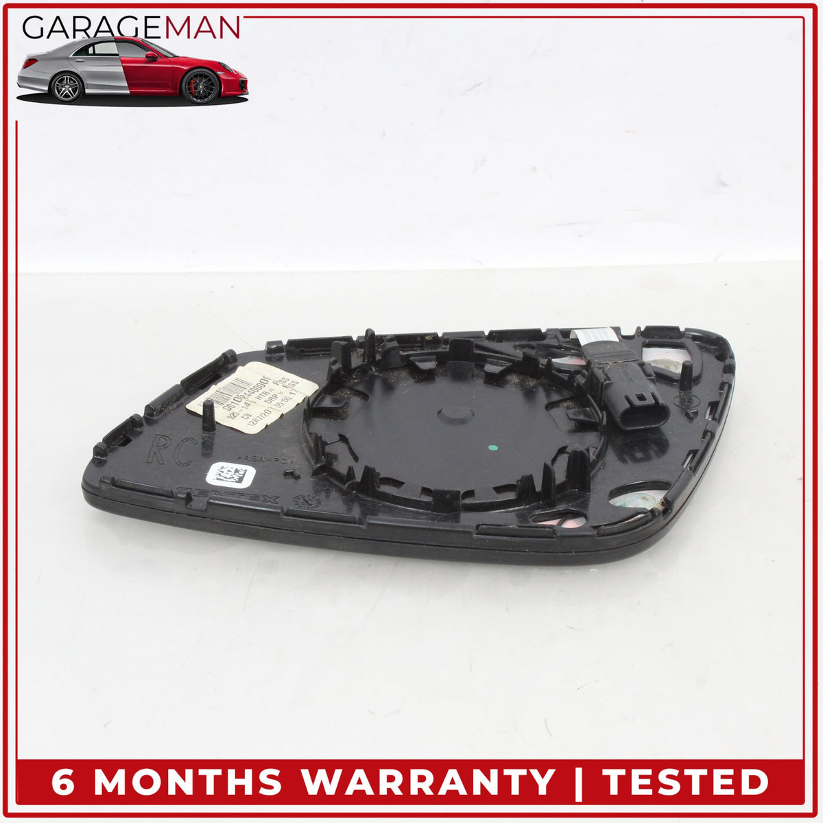2009-2015 BMW 740i F01 Right Door Mirror Glass 7228612 OEM
