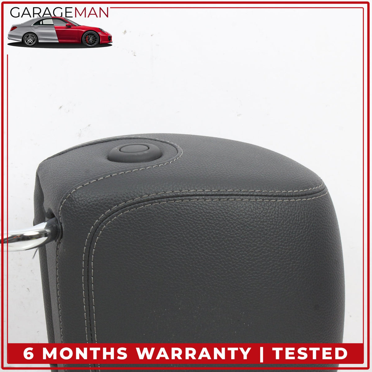 2017-2023 Mercedes W213 E300 Front Left and Right Side Seat Headrest Black OEM