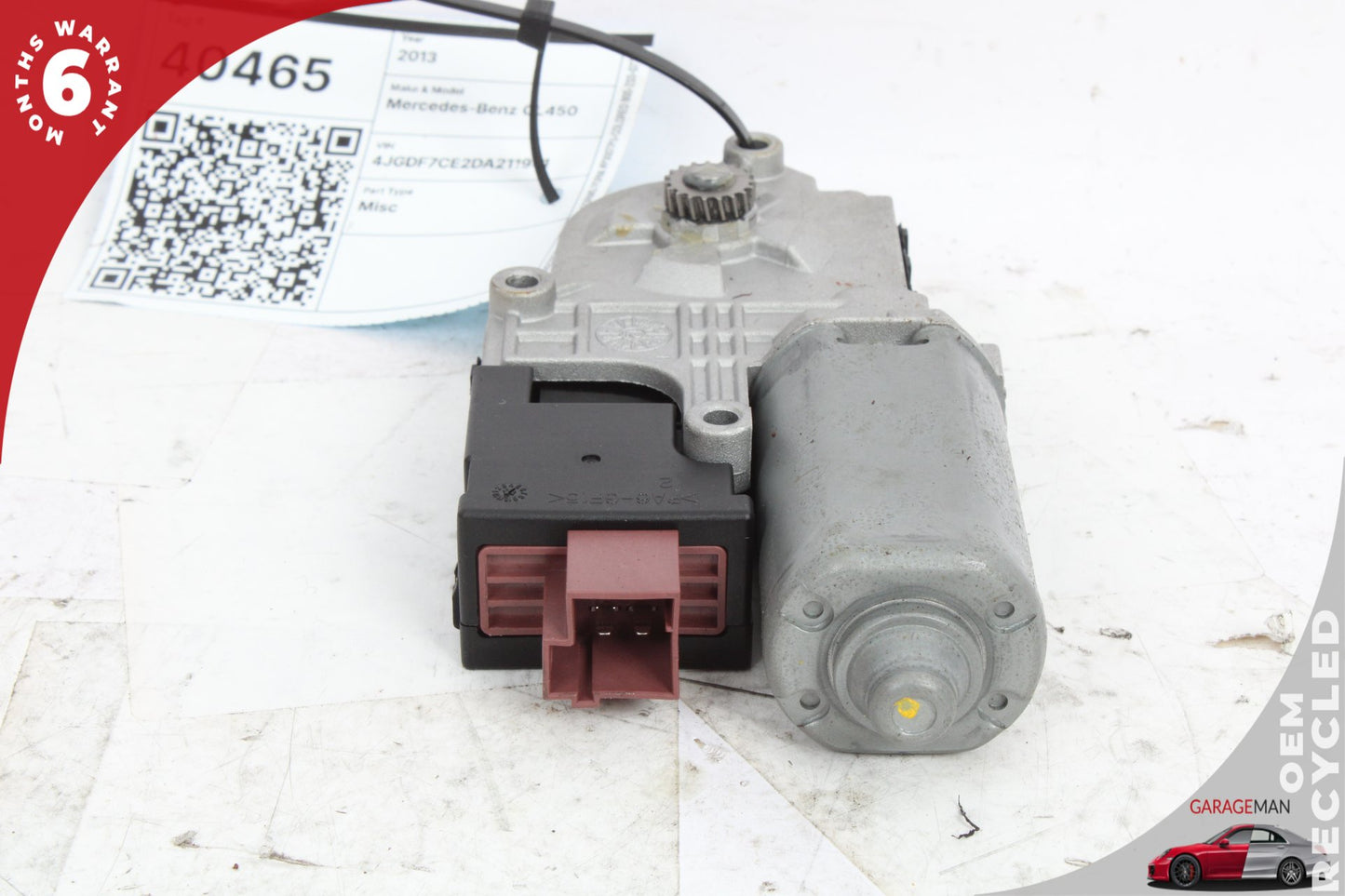 2012-2019 Mercedes X166 GL450 GLS550 Sunroof Sun Roof Motor 1669000409 OEM