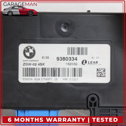 2011-2018 BMW X3 X4 F25 F26 Central Gateway Control Module Unit 9380334 OEM