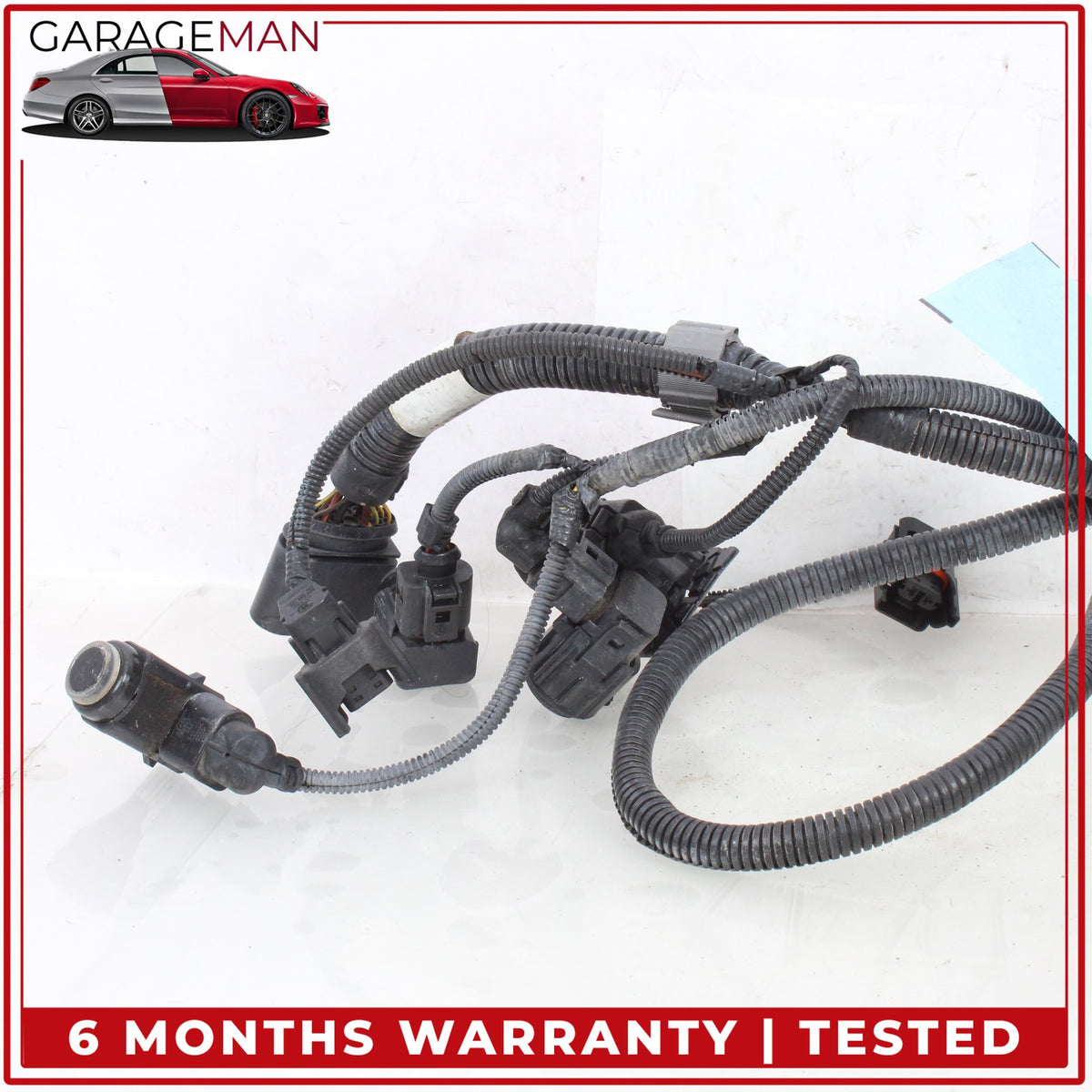 2003-2006 Porsche Cayenne 955 Front Bumper Parking Sensor Wire Harness Set OEM