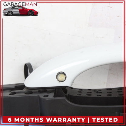 2011-2018 Audi A8 S8 Front Left Exterior Door Handle Glacier White Metallic OEM