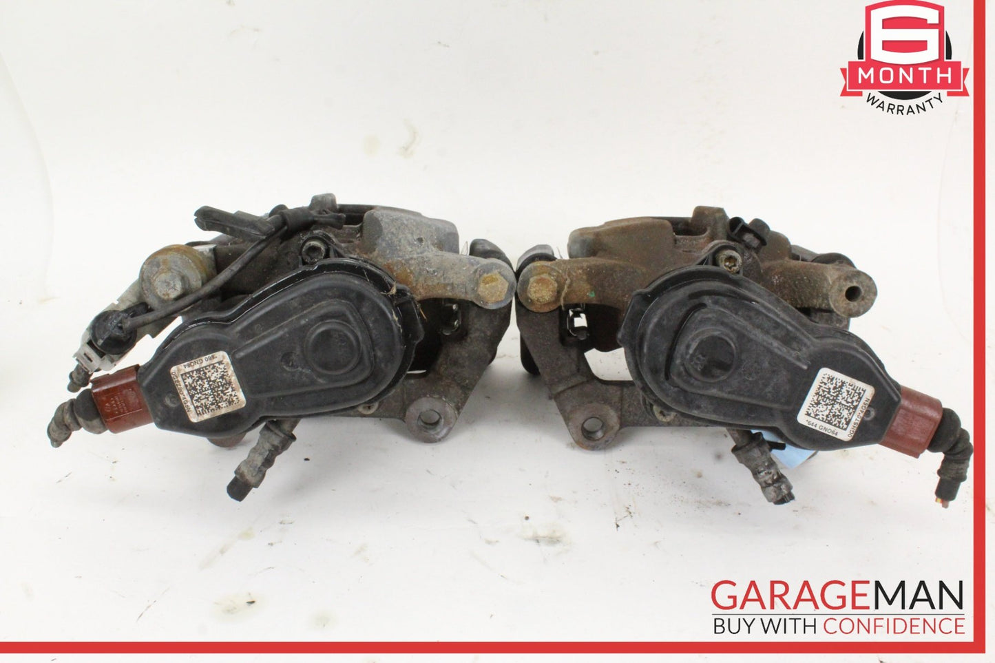 2012-2017 Audi A6 Rear Left and Rear Right Side Brake Caliper Set OEM