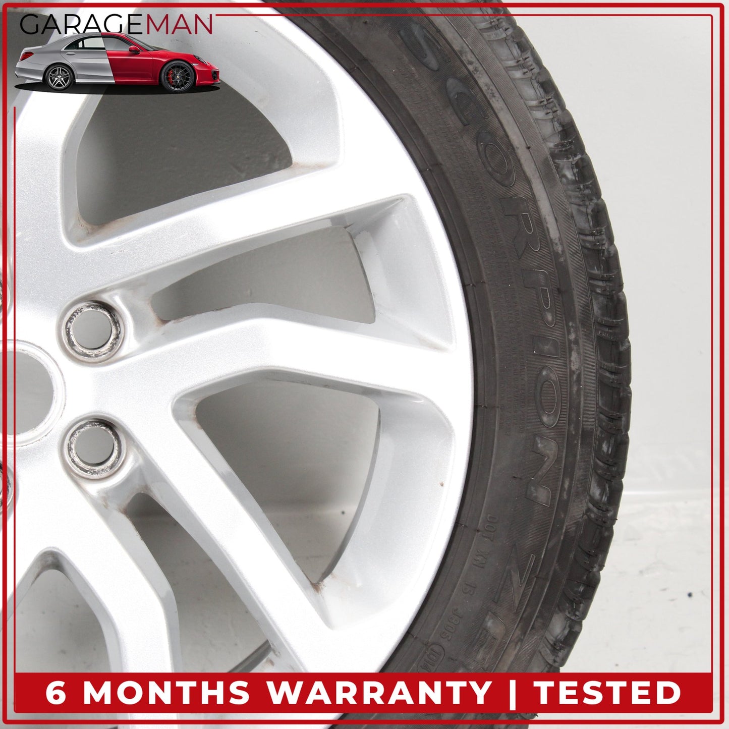 2010-2021 Land Rover LR4 L319 Front or Rear Side Wheel Rim w/ Pirelli Tire OEM