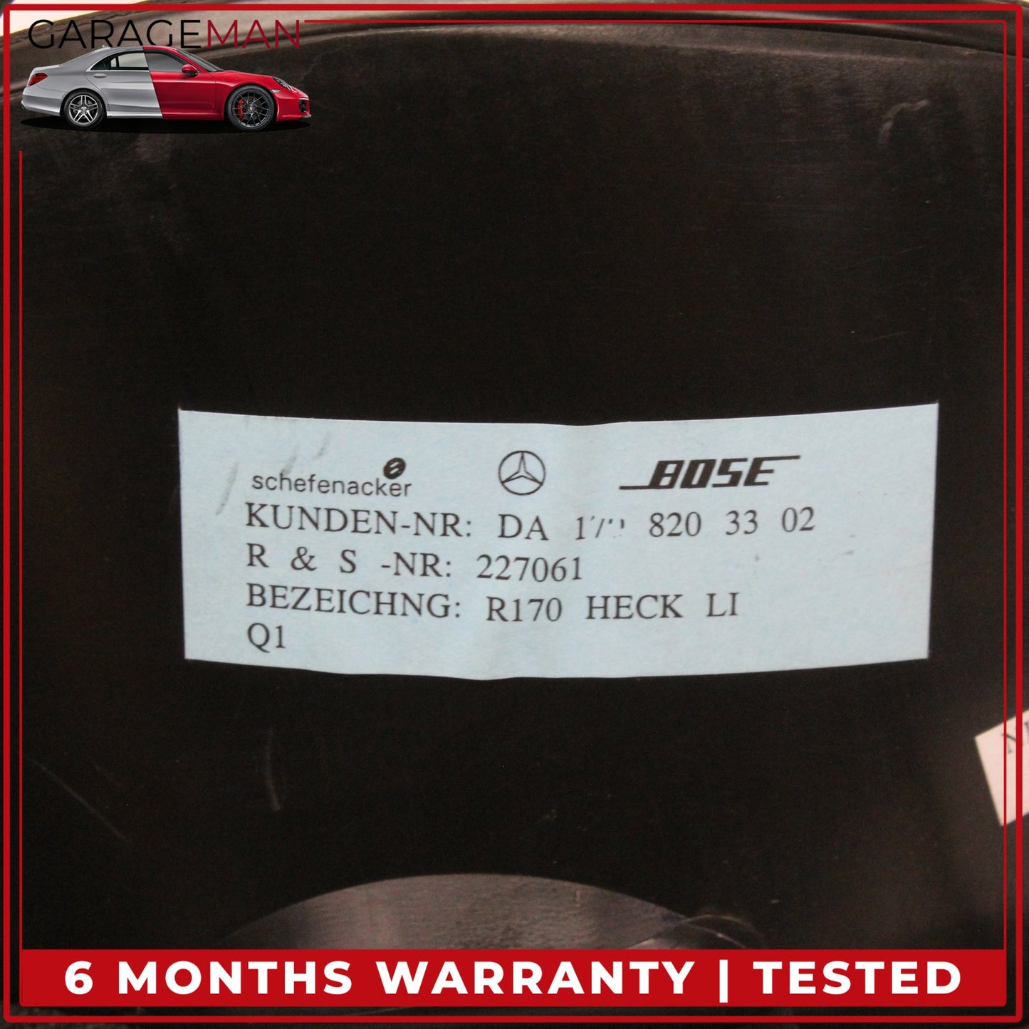 1997-2004 Mercedes-Benz SLK230 R170 Rear Right & Left Sound Speakers Set