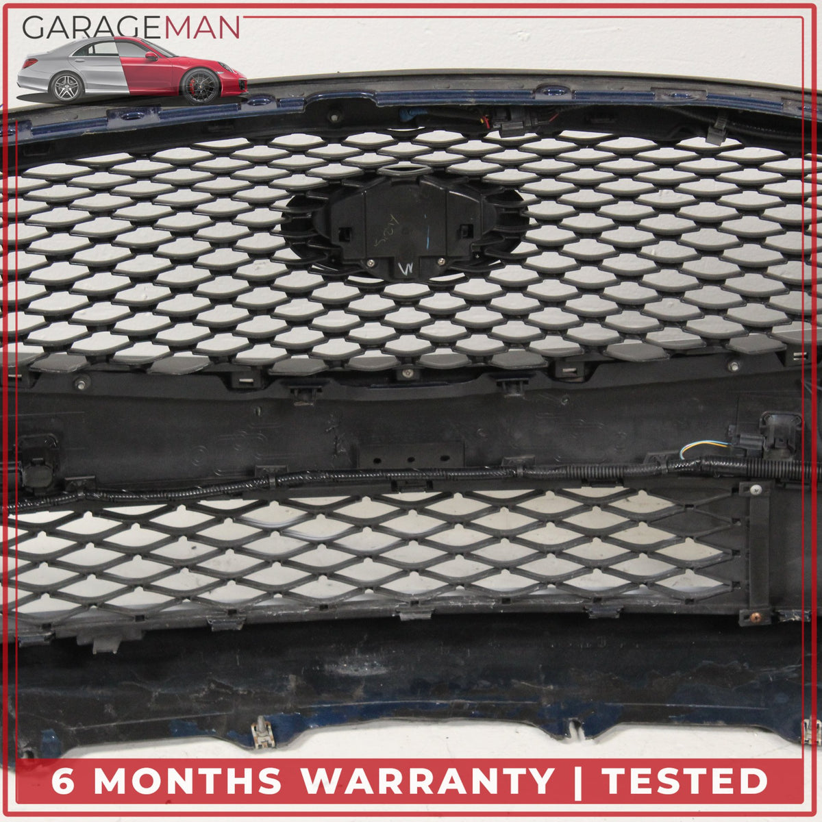 2014-2017 Infiniti Q50 V37 Front Bumper Cover Assembly w/ Grille 620224HE0H OEM