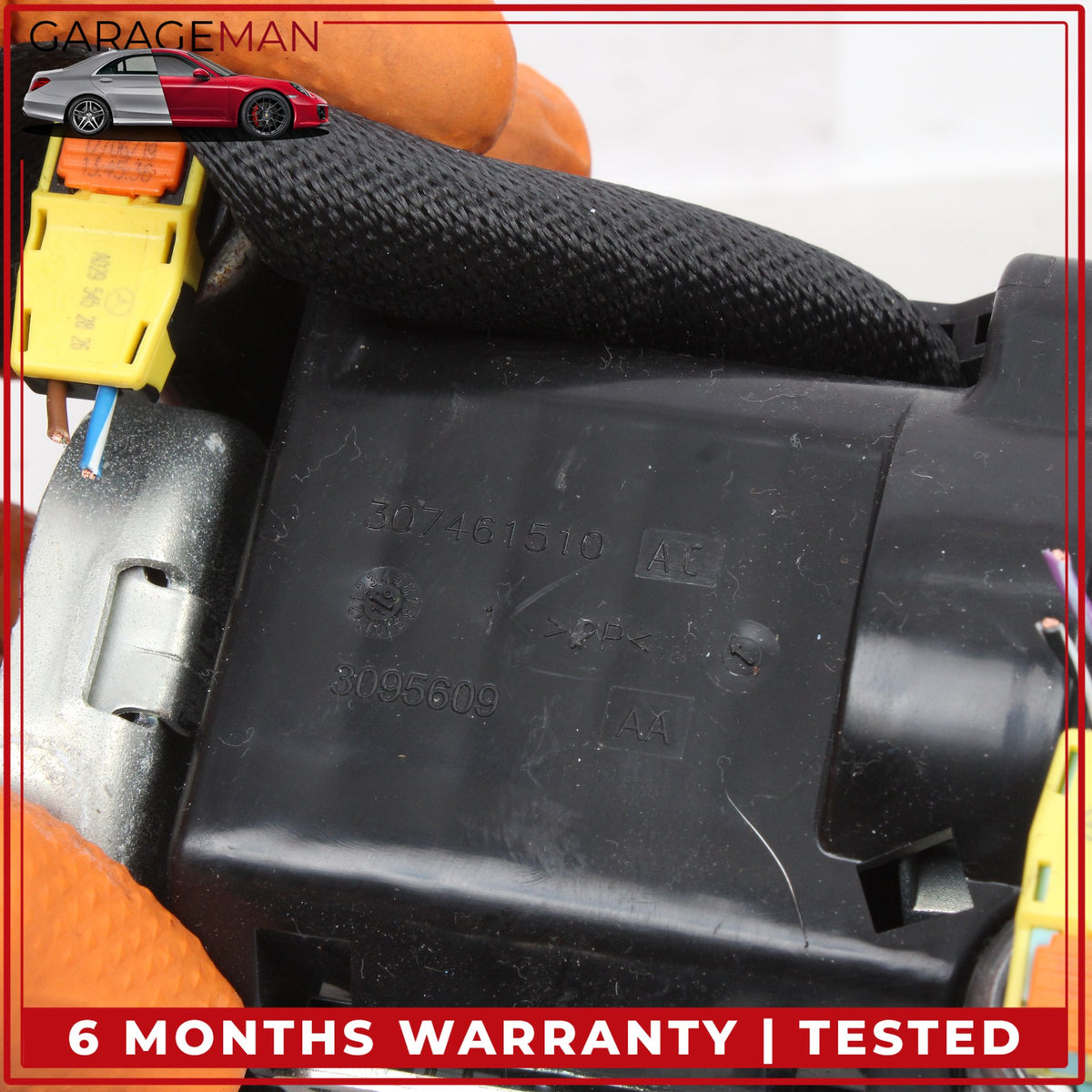 2014-2020 Mercedes X156 GLA250 Front Right Side Seat Belt Black 1178601285 OEM